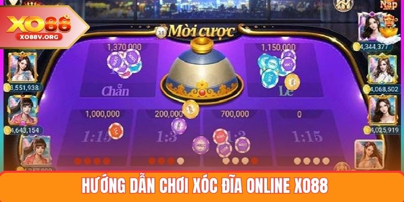 Hướng dẫn chơi Xóc đĩa online XO88