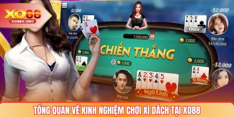 Tổng quan về Kinh nghiệm chơi xì dách tại XO88